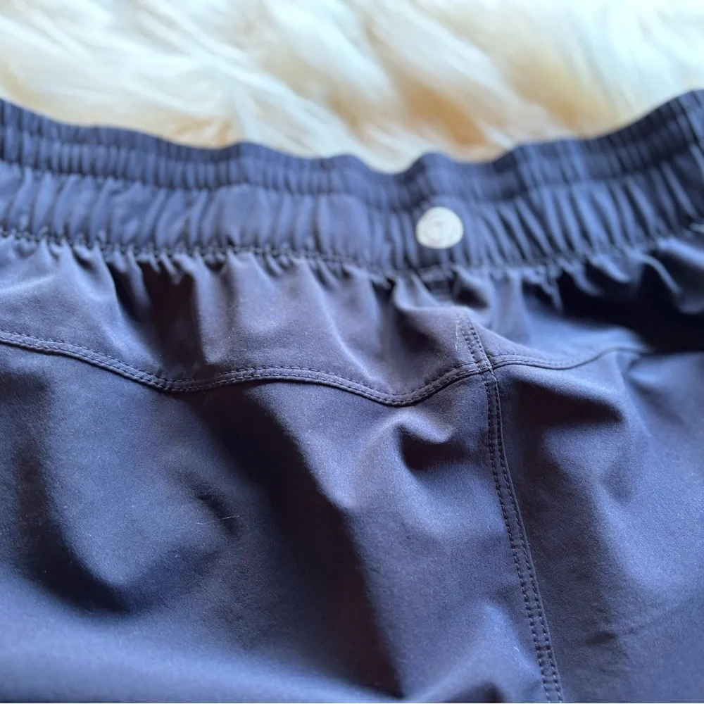 T by Talbots Navy Elastic-Waist Pants - Picture 4 of 5